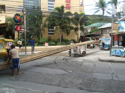 Boracay Island Philippines Bamboo Trike