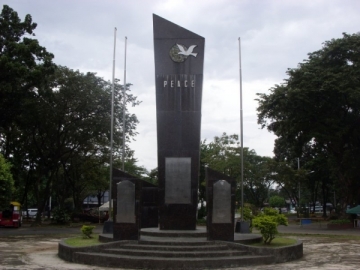 Rotary Peace City Project Statue in Quezon City