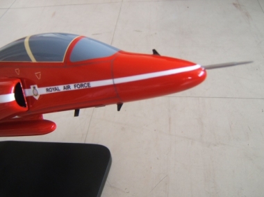 Red Arrows Wooden Model