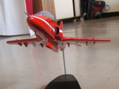 Red Arrows Wooden Model