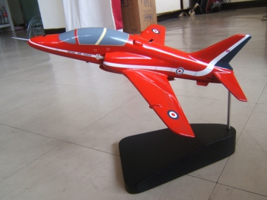 Red Arrows Wooden Model