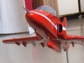 Beautiful Red Arrows Wooden Model