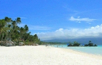 Beautiful White Beach of Boracay Island